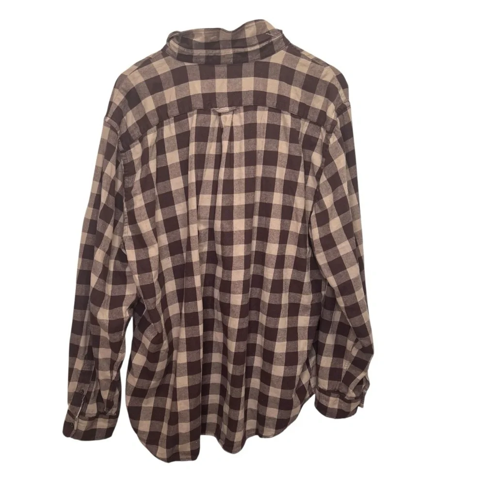 Joe Fresh Plaid Button Front Shirt Size 2XL 100% Cotton - Picture 6 of 6